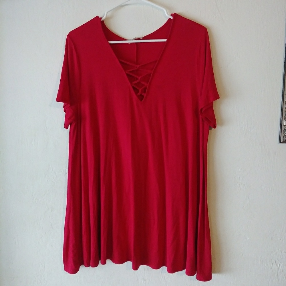 Misia Crisscross top